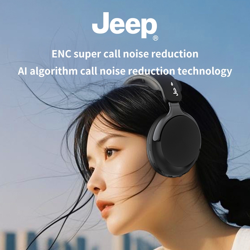 Jeep EW123 หูฟังครอบหู ไร้สาย 5.4 เสียงดี ดีเลย์ต่ำ หูฟังตัดเสียงรบกวน แบตอึด สําหรับ เล่นเกม