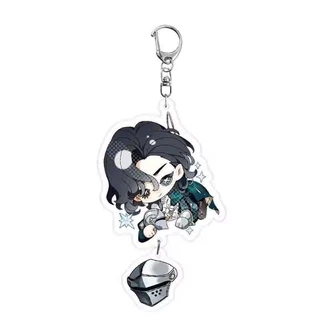 Identity V เกม Graffiti ตลกจี้พวงกุญแจน่ารักการ์ตูนอะนิเมะพวงกุญแจกระเป๋าเป้สะพายหลังเครื่องประดับอุปกรณ์เสริมคอสเพลย์ Badge ของขวัญ