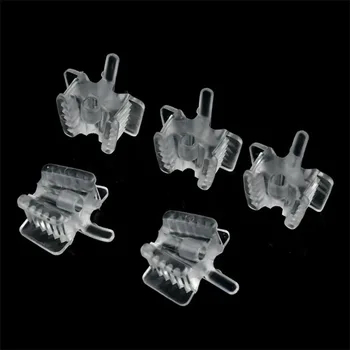 3 ชิ้นทันตกรรมกัดบล็อก Oral Occlusal Pad ซิลิโคนปาก Prop กัดบล็อกถือน้ําลาย Ejector หัวดูด Cheek Retractor