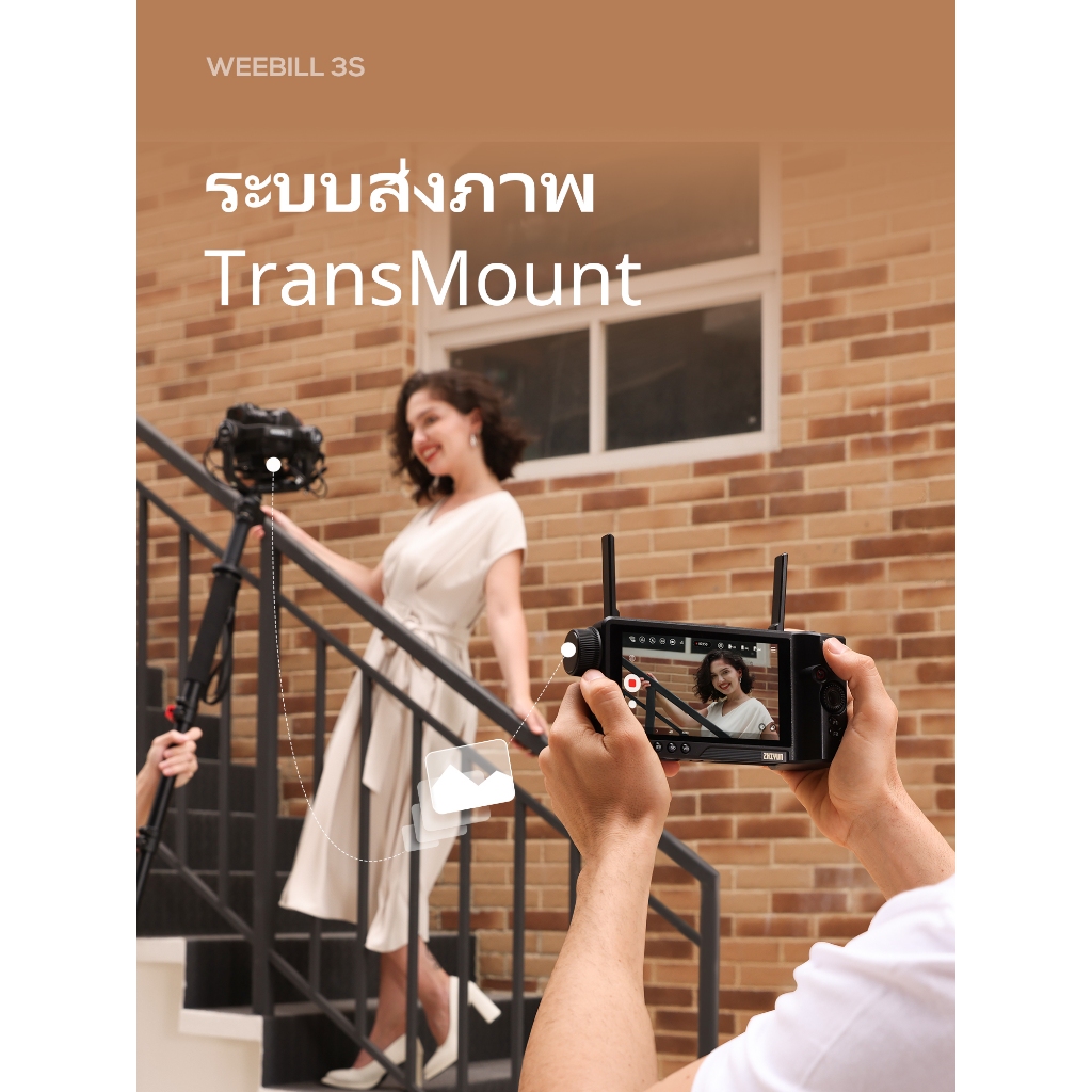 ZHIYUN Weebill 3S - กิมบอลกล้อง ไม้กันสั่น | Gimbal Stabilizer สำหรับกล้อง DSLR และ Mirrorless Canon/Nikon/Sony/Panasonic/Fujifilm, ไฟเสริม, ถ่ายภาพแนวตั้งแบบเนทีฟ