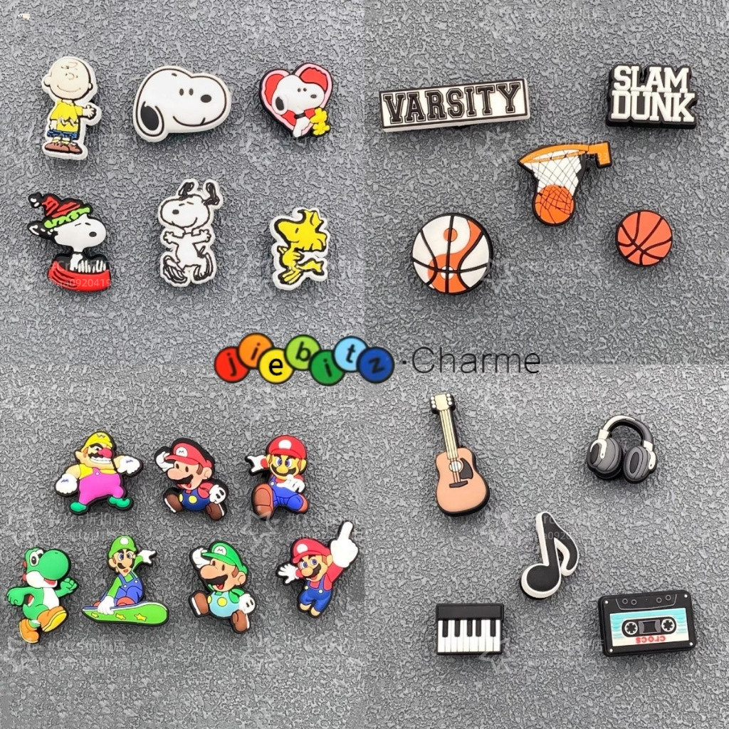รองเท้าแตะแฟชั่น อุปกรณ์เสริม, Crocs Jibbitz Charms, jibbitz Set, อุปกรณ์รองเท้า กล้องไฟภูเขาหิมะ