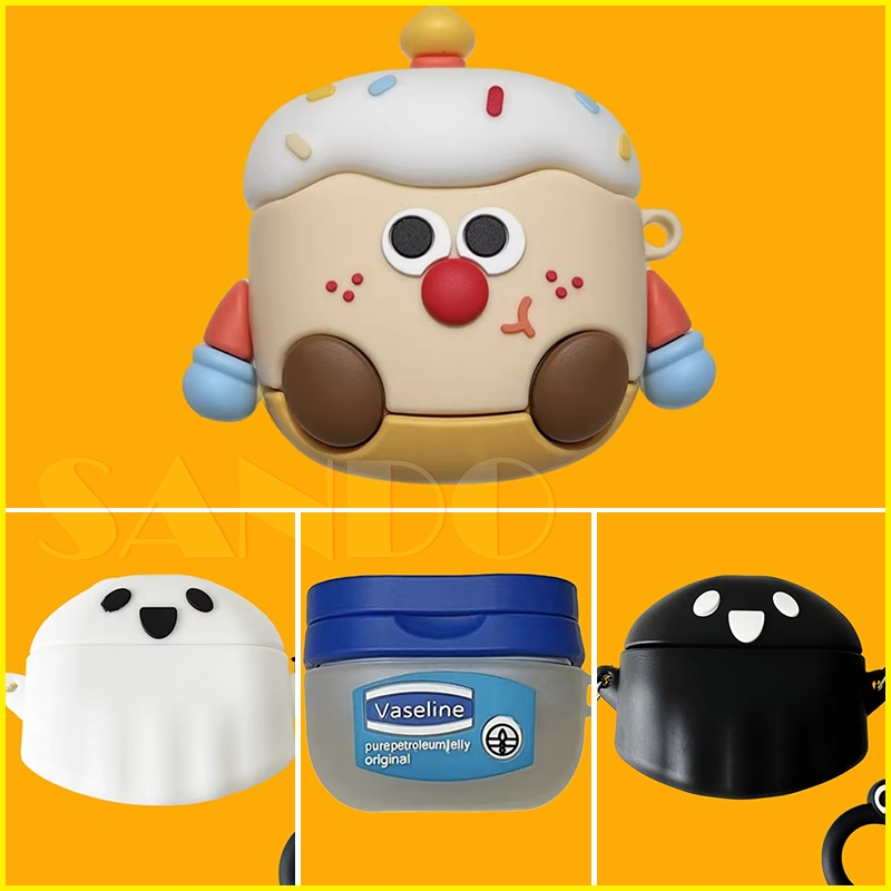 เคส Baseus Bowie MC1 OL หูฟัง TWS แบบเปิดหูเคสซิลิโคนอ่อนนุ่มฝาครอบหูฟังการ์ตูนน่ารัก เคสป้องกันหูฟั