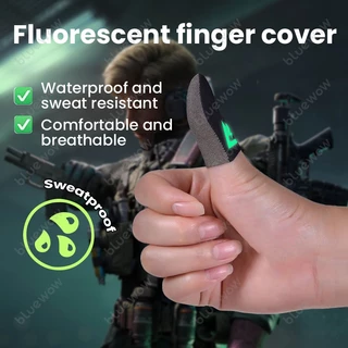 Bluewow Gaming Finger Sleeve สําหรับ PUBG Breathable ปลายนิ้ว Sweatproof Anti-slip ถุงมือปลายนิ้ว