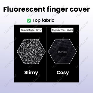 Bluewow Gaming Finger Sleeve สําหรับ PUBG Breathable ปลายนิ้ว Sweatproof Anti-slip ถุงมือปลายนิ้ว