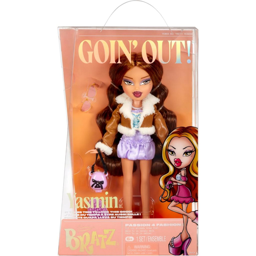 Bratz Goin’ Out! Yasmin Fashion Doll with Accessories Bratz Goin Out! ตุ๊กตาแฟชั่น ยาสมิน พร้อมอุปกร