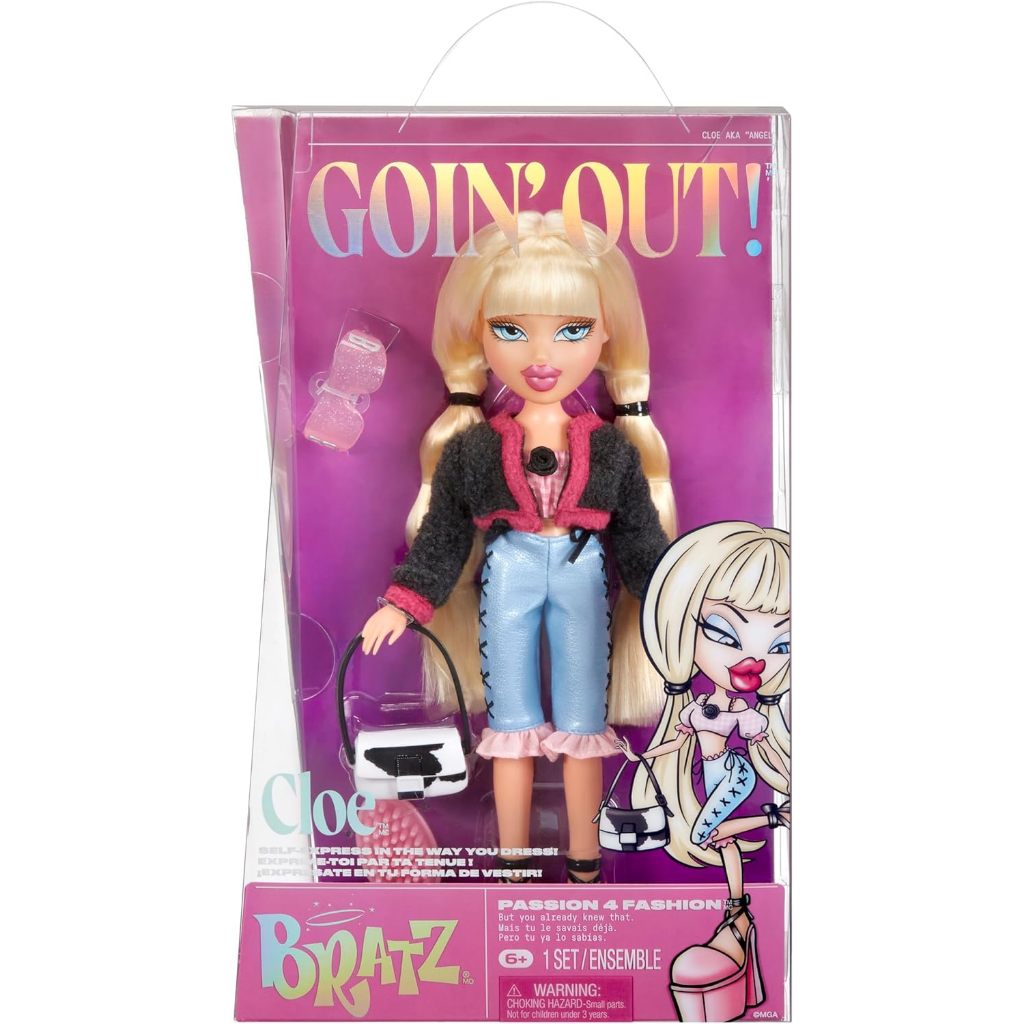 Bratz Goin’ Out! Cloe Fashion Doll with Accessories Bratz Goin Out! ตุ๊กตาแฟชั่น Cloe พร้อมอุปกรณ์