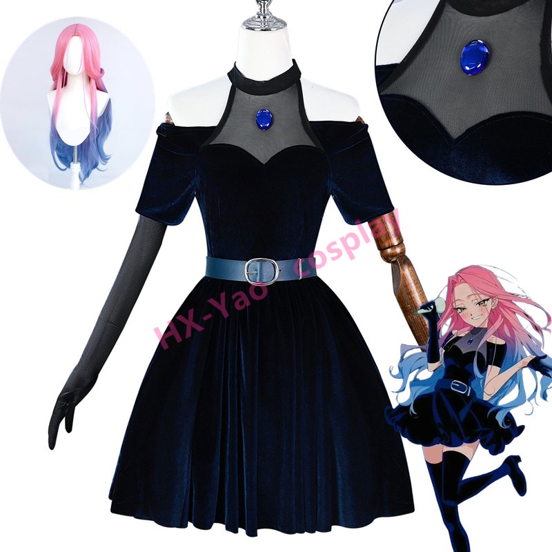 【HX-YAO】Mizi คอสเพลย์อะนิเมะเครื่องแต่งกาย Alien Stage คอสเพลย์อะนิเมะเครื่องแต่งกายประสิทธิภาพ