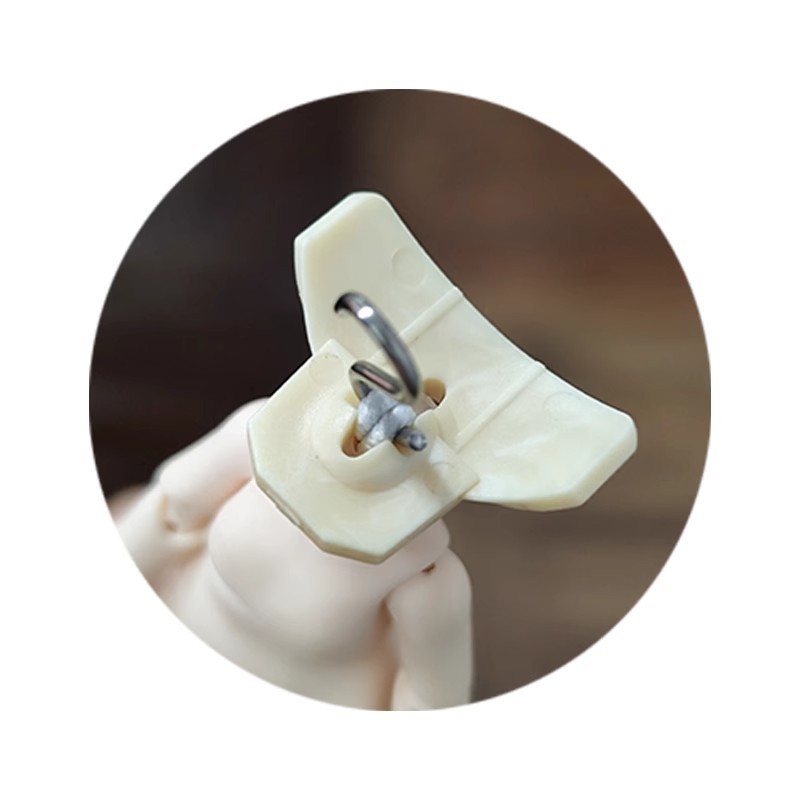 อะแดปเตอร์ BJD 12 จุด GSC Clay Head การ์ดคอพื้นผิวรองรับคอ ob11 อะไหล่ทดแทน