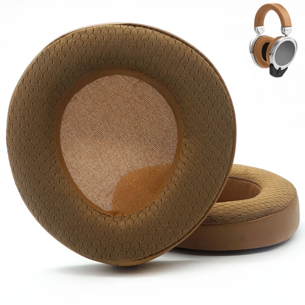 แผ่นรองหูฟังทดแทน เข้ากันได้กับ Hifiman DEVA/DEVA Pro หูฟังแผ่นรองหูฟัง, ที่ครอบหูกันเสียง, แผ่นรองห