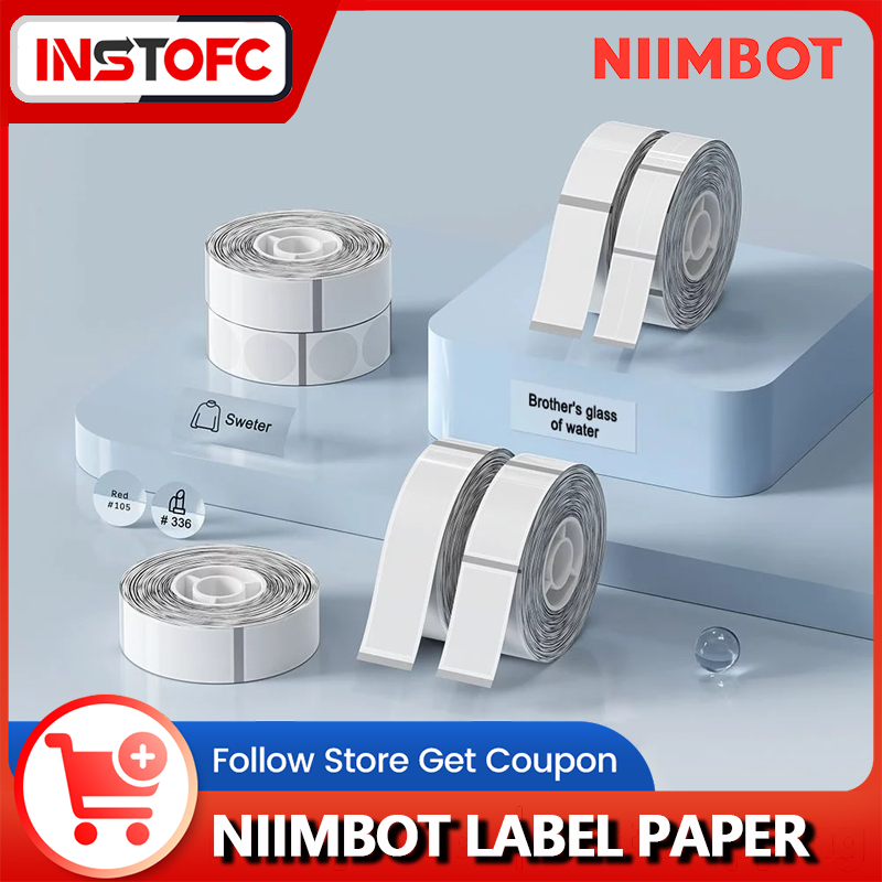 NIIMBOT D11/D110/D101/H1S กระดาษป้ายความร้อนใส