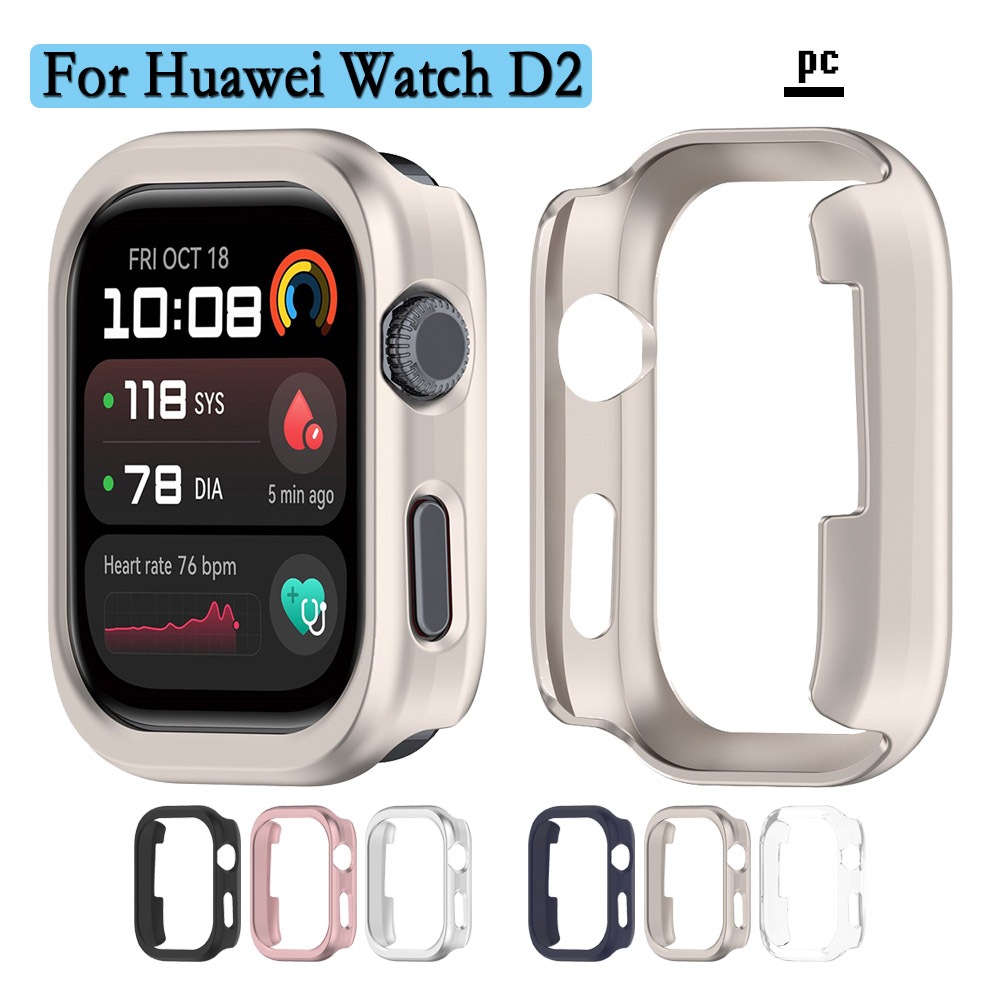 เคสพีซีสําหรับนาฬิกา Huawei D2 Hollow เคสป้องกันนาฬิกาตกแต่งสําหรับ Huawei Watch D2