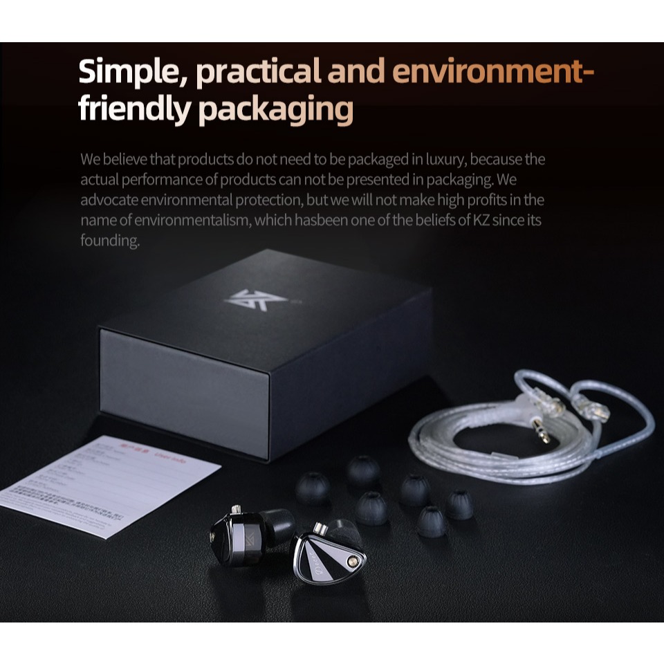 Kz Decet หูฟังแบบมีสายในหู HiFi 10-Driver Array Dynamic Monitor หูฟัง 4 เกียร์อิเล็กทรอนิกส์ปรับแต่งสวิทช์หูฟัง Customh - รูปที่ 7