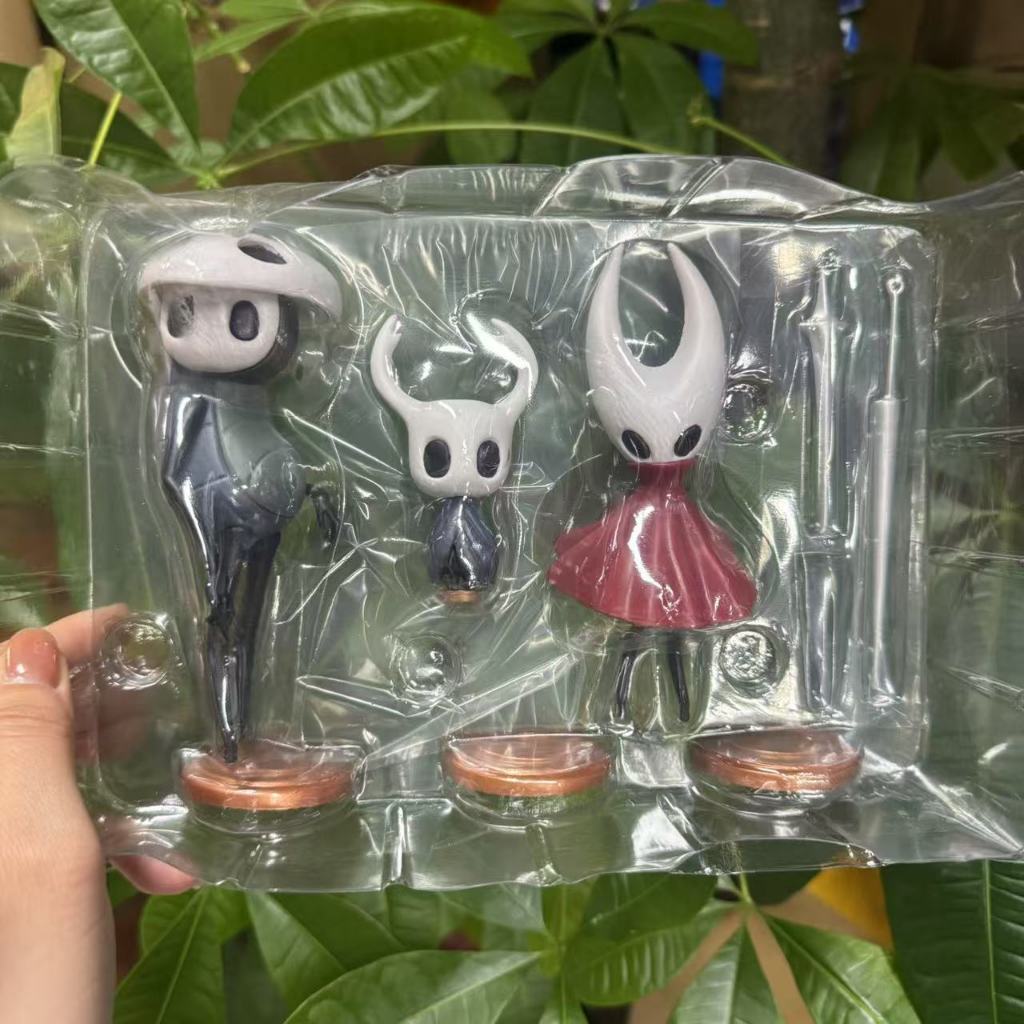 ชุด 3 ชิ้น Hollow Knight Silksong Hornet Quirrel รูป PVC