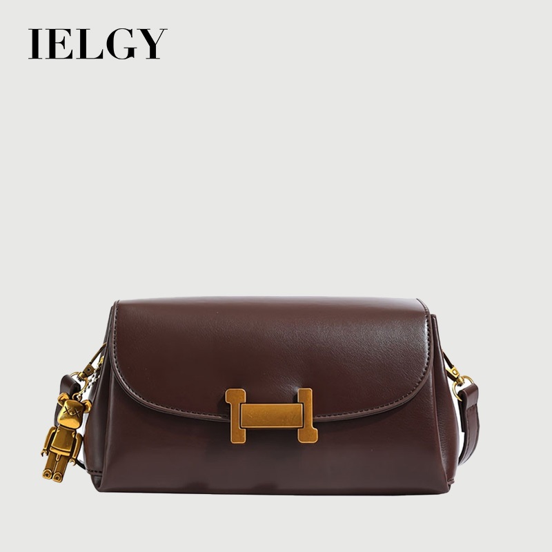 IELGY Hailey Bag - Women Fashion Crossbody & Shoulder Bag PU Leather Beg Tangan Wanita Viral Trending Elegant Classy Bags