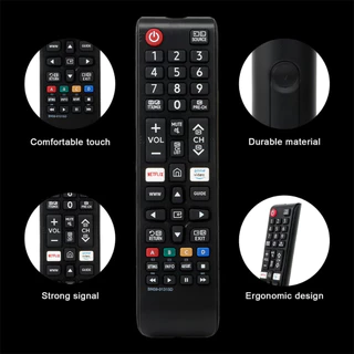 รีโมททีวี SAMSUNG รีโมทคอนโทรล รีโมทซัมซุง Remote Control Smart TV ทีวีซัมซุง รีโมตทีวี
