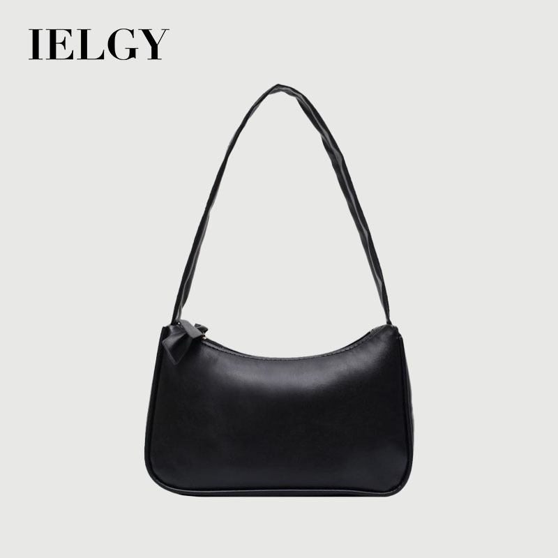 IELGY สไตล์เกาหลีกระเป๋าสะพายไหล่เรียบง่ายและอเนกประสงค์ผู้หญิงหลากสีเสริม