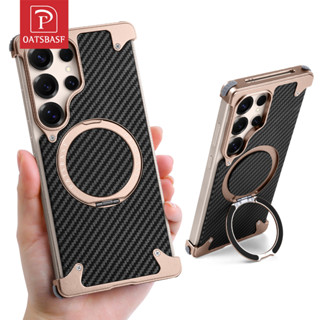 Oatsbasf คาร์บอนไฟเบอร์รูปแบบเคสโทรศัพท์กรอบถุงลมนิรภัยกันกร…