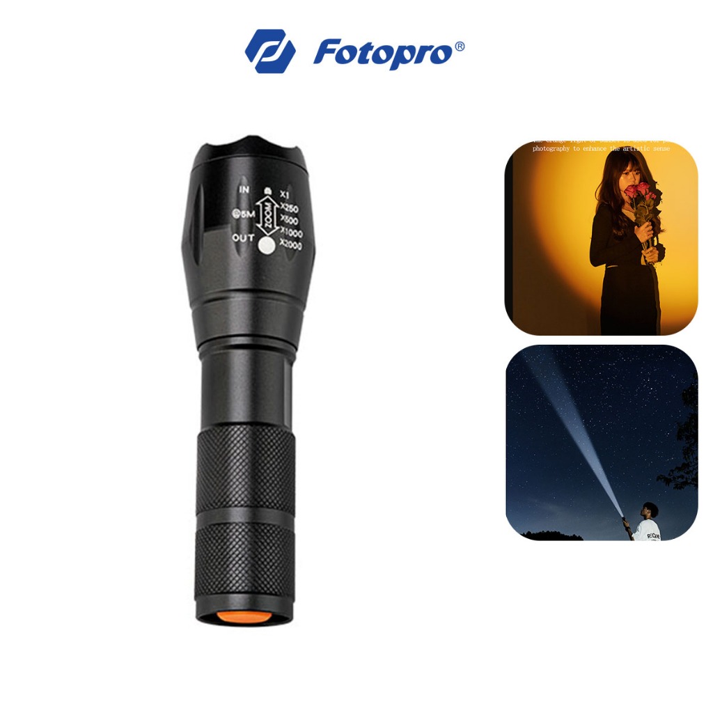 【การล้างสต็อก】Fotopro ไฟถ่ายภาพแบบปรับได้ - ไฟเติมมือถือหลากสีสําหรับภาพบุคคลและภาพบรรยากาศ Tyndall 