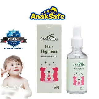 Anaksafe Baby Hair Oil Natural without addition 50ml of 1 bottle