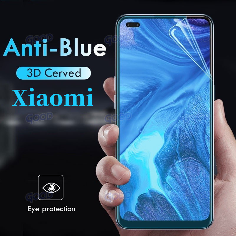 Blue Lightฟิล์มHydrogelสําหรับXiaomi 14U 14Pro 14TPro 13U 13Pro 13 12Pro 12sU 12 11U 11TPro 10U 10Pr
