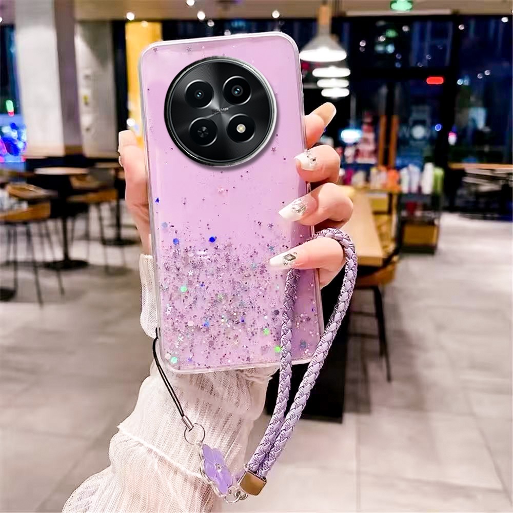 เคส realme 11X 5G 11Pro 10 Note50 C55 C53 C35 C33 C30S Reame C25Y C21Y C15 Realme 5i C3 พร้อมสายคล้อ