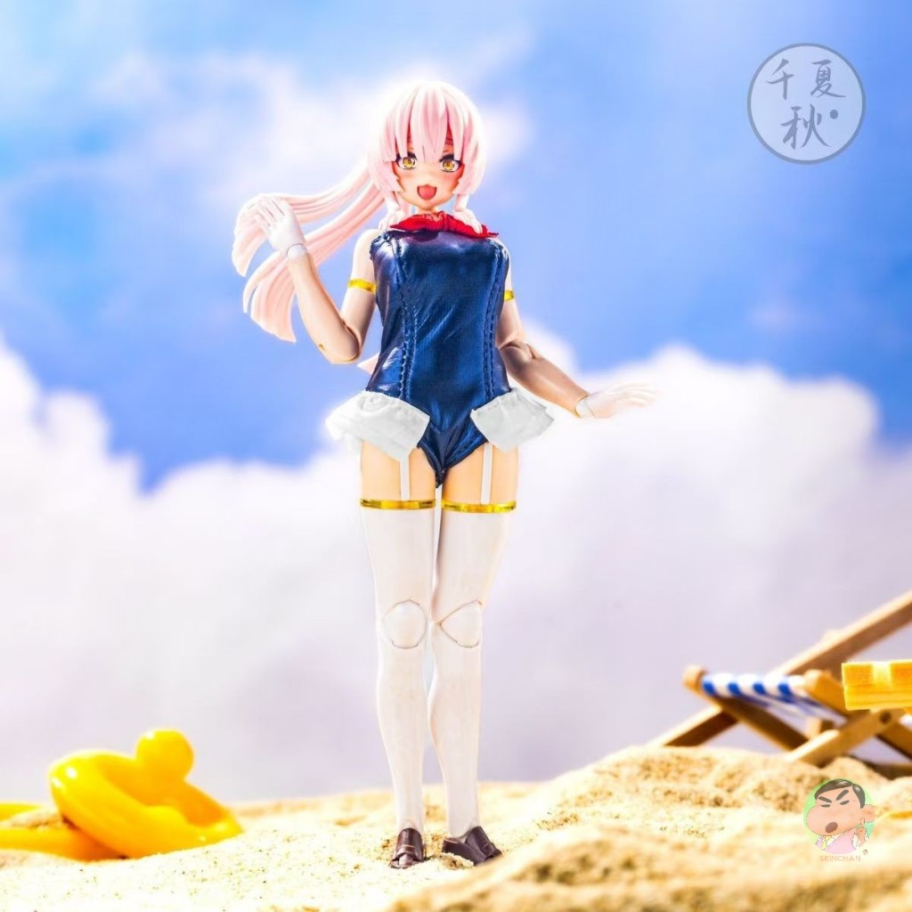 Qiu Action Figure 1/12 ชุดว่ายน้ําแมรี่