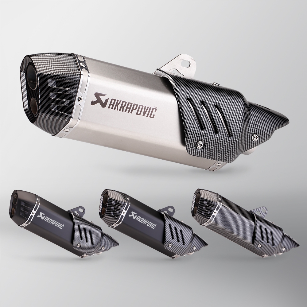 Universal Escape Moto Motorcross ท่อไอเสียรถจักรยานยนต์ท่อ Muffler S7 จักรยานสําหรับ CBR650F CBR300 