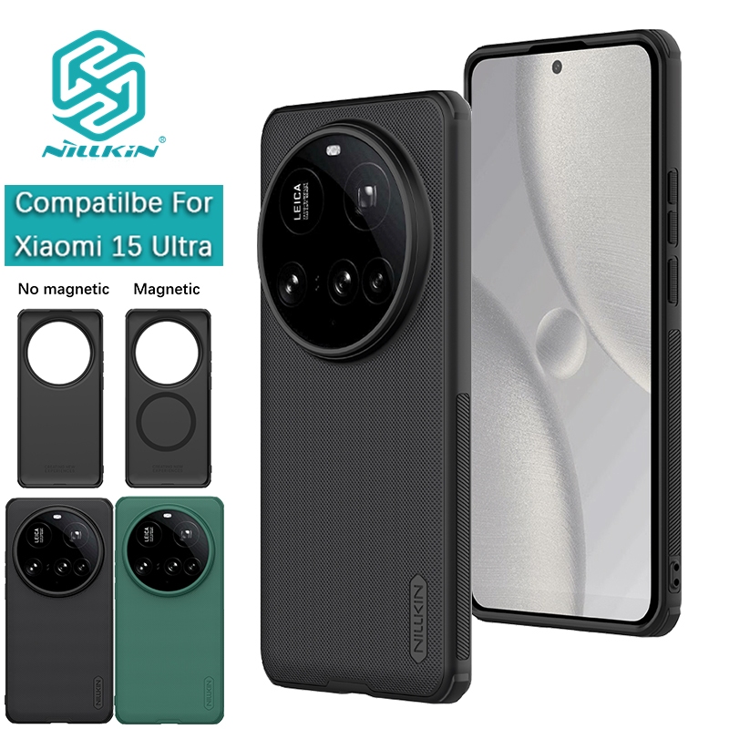 Nillkin สําหรับ Xiaomi 15 Ultra/Mi 14 Ultra Frosted Shield Pro Magnetic Matte พลาสติก Hard ฝาหลังเคสโทรศัพท์ปลอกเกราะป้องกัน