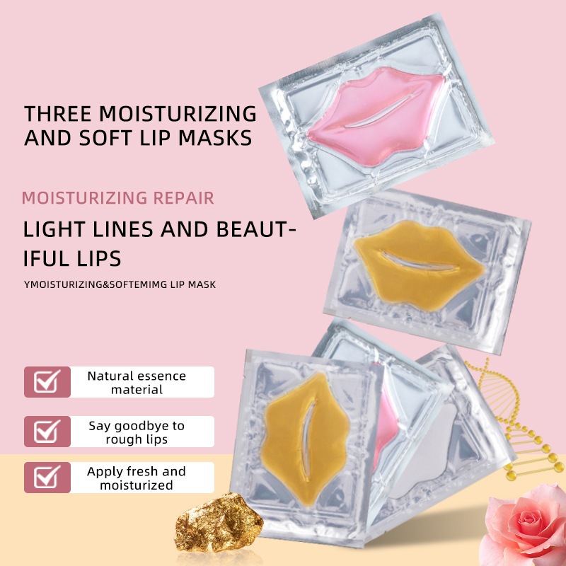 Rose lip mask lip Care rose Crystal lip mask Skin Care lip Care Delicate lip Enhancement