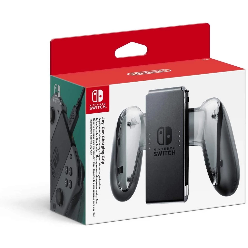 Joy-Con Charging Grip，ชาร์จ Grip Bracket สําหรับสวิทช์ Joycon Handle Gaming Controller Grip