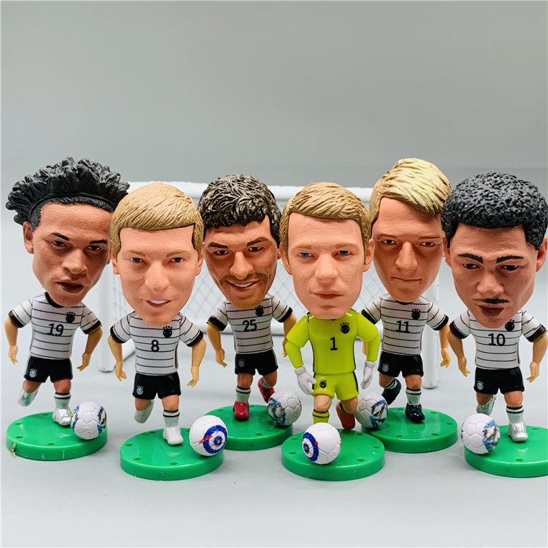 Soccerwe ตุ๊กตาฟุตบอล Neuer Reus Ozil Sane Muller Kors ตุ๊กตา Gnabry