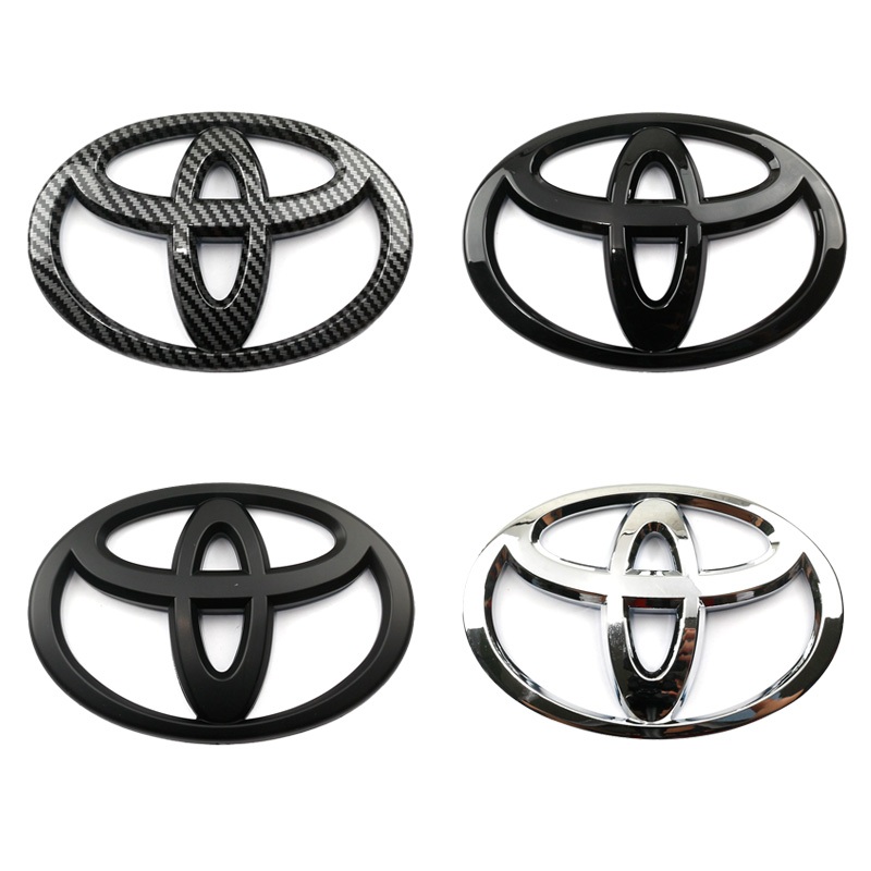 Toyota เปลี่ยนโลโก้สัญลักษณ์กระจังหน้า/Tailgate Emblem 1 ชิ้น ขนาด 10–16 ซม.