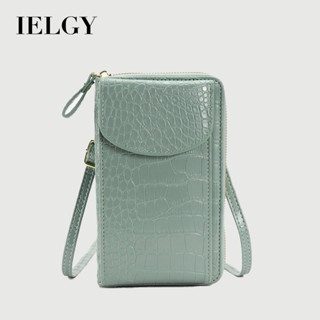 IELGY กระเป๋าโทรศัพท์มือถือ ผู้สื่อสาร ผู้หญิงมัลติฟังก์ชั่น…