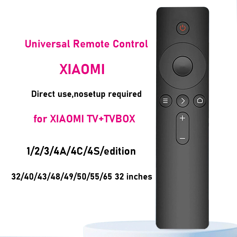 ALANK XIAOMI รีโมททีวี ใช้สำหรับ Xiaomi TV/TV Box รีโมท รีโมทสากล ฟังก์ชันอินฟาเรด Xiaomi 1/2/3/4 A/