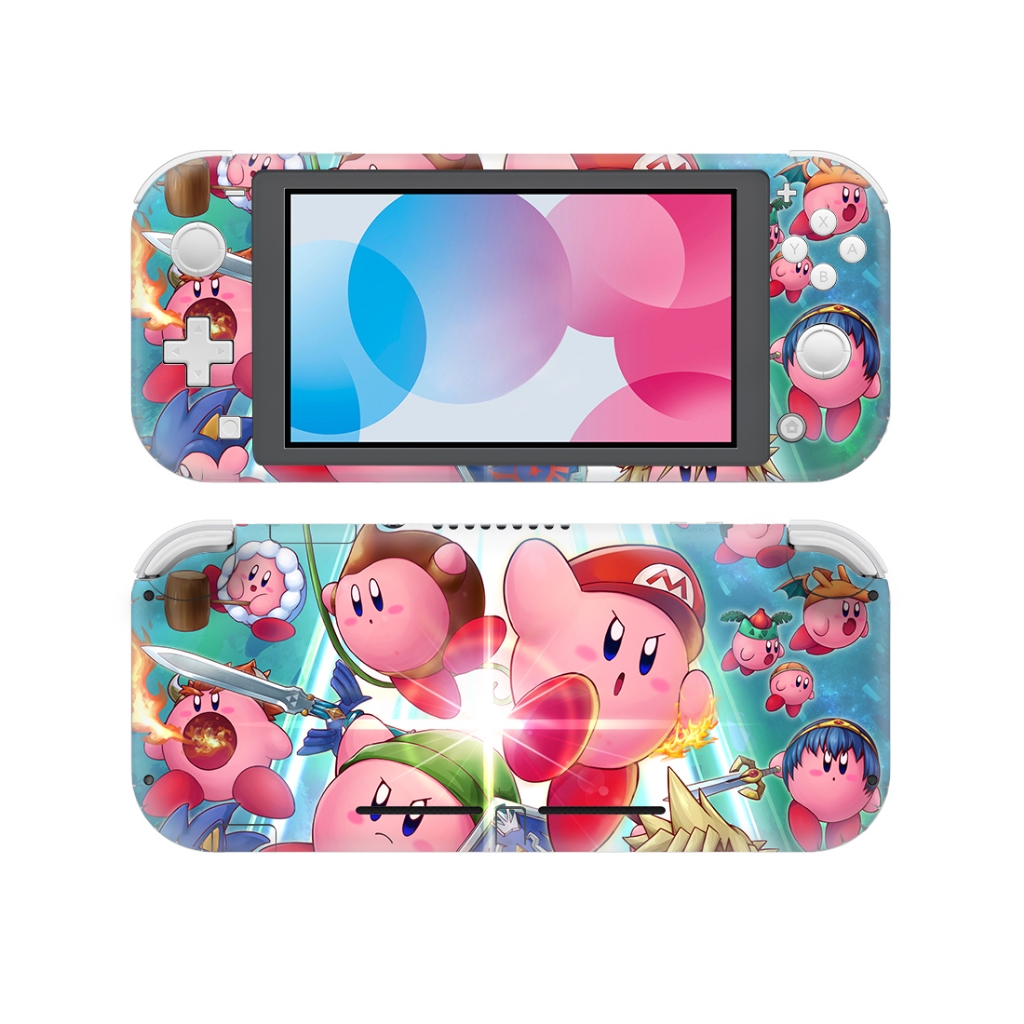 86 สีสติกเกอร์ผิวใช้งานร่วมกับ Nintendo Switch Lite ไวนิล Decal ชุดฟิล์มป้องกันห่อสําหรับ NS Lite คอนโซล
