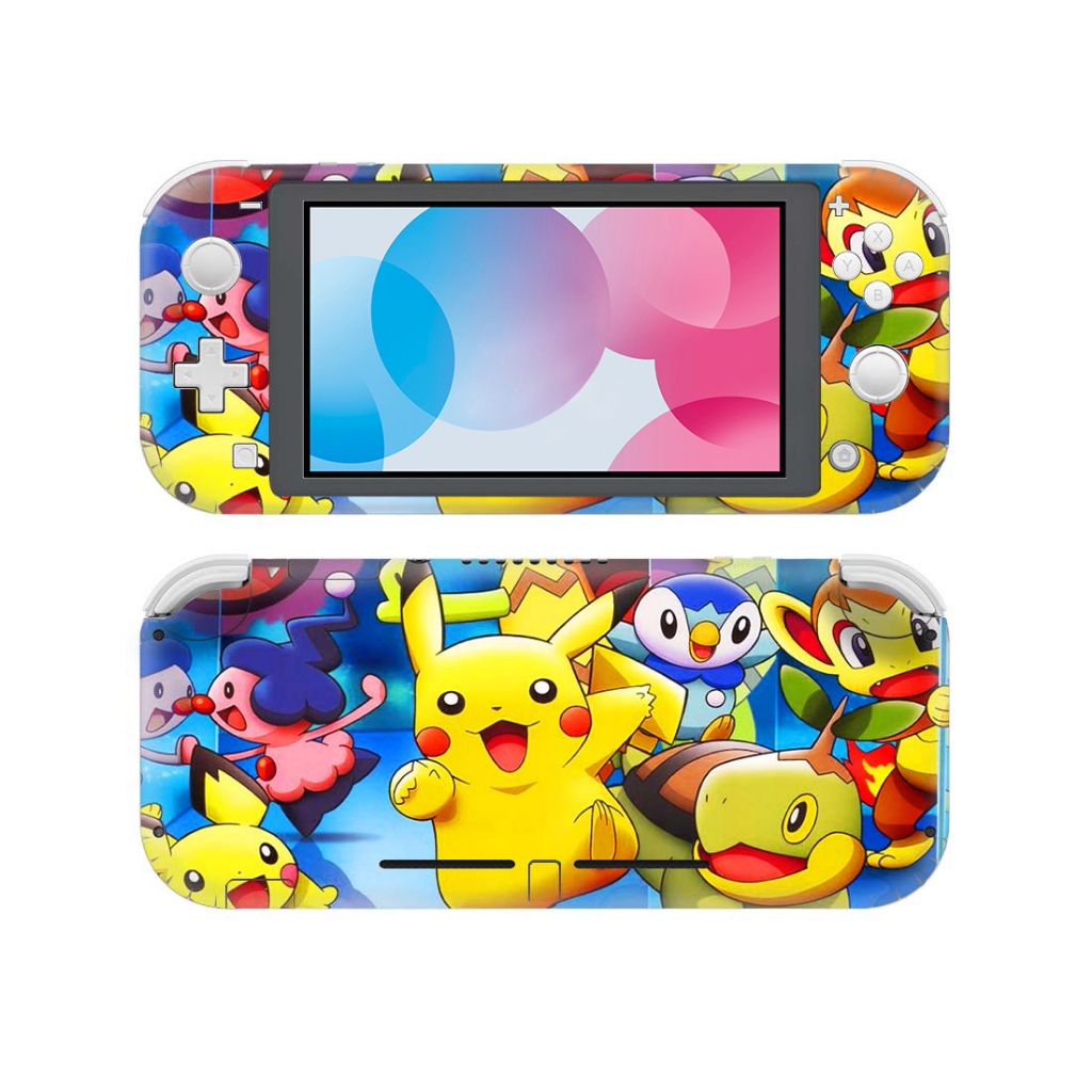 86 สีสติกเกอร์ผิวใช้งานร่วมกับ Nintendo Switch Lite ไวนิล Decal ชุดฟิล์มป้องกันห่อสําหรับ NS Lite คอนโซล