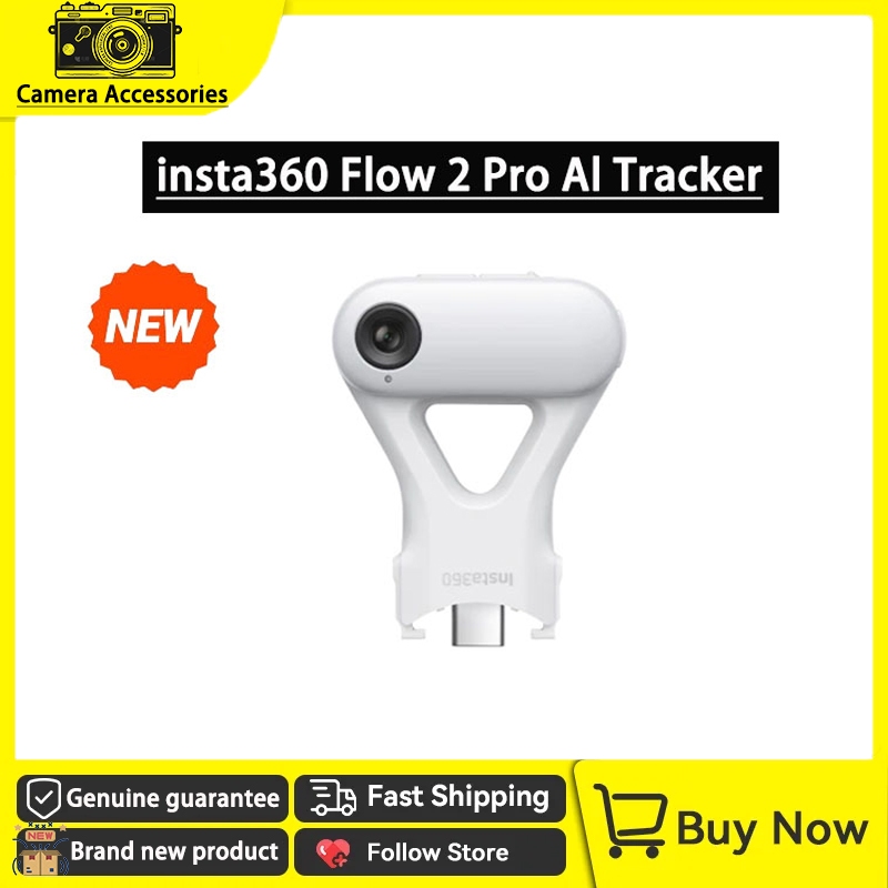 ต้นฉบับใหม่ insta360 Flow 2 Pro AI Tracker พร้อมไฟเติมในตัว เข้ากันได้กับ Android และ iPhone เหมาะสํ