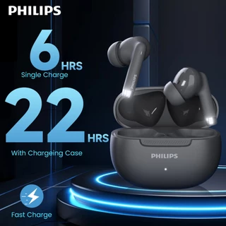 หูฟังบลูทูธไร้สาย Philips TAT2020 บลูทูธ V5.4+HD ไม่มีเสียงรั่ว【รุ่นใหม่ปี 2026 】
