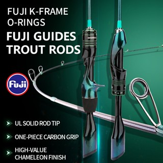 Cemreo น้ําหนักเบา UL เบ็ดตกปลา 1.5m-1.8m ปลายแข็งปลาเทราท์ …