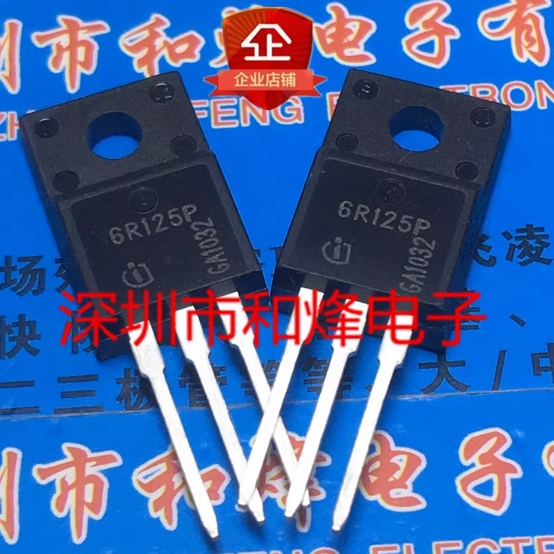 1-5pcs 6R125P 6R125C6 65E6190 65F6150 6R230P6 9R1K2C 6R160P6 030N10N TO-220F MOSFET แบรนด์เดิมใหม่