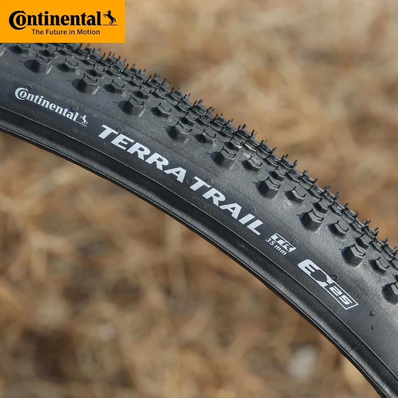 Continental Terra Trail 700x35C/45C แผนที่จักรยานกรวดยาง Shieldwall ระบบเจาะป้องกัน Tubeless Ready T