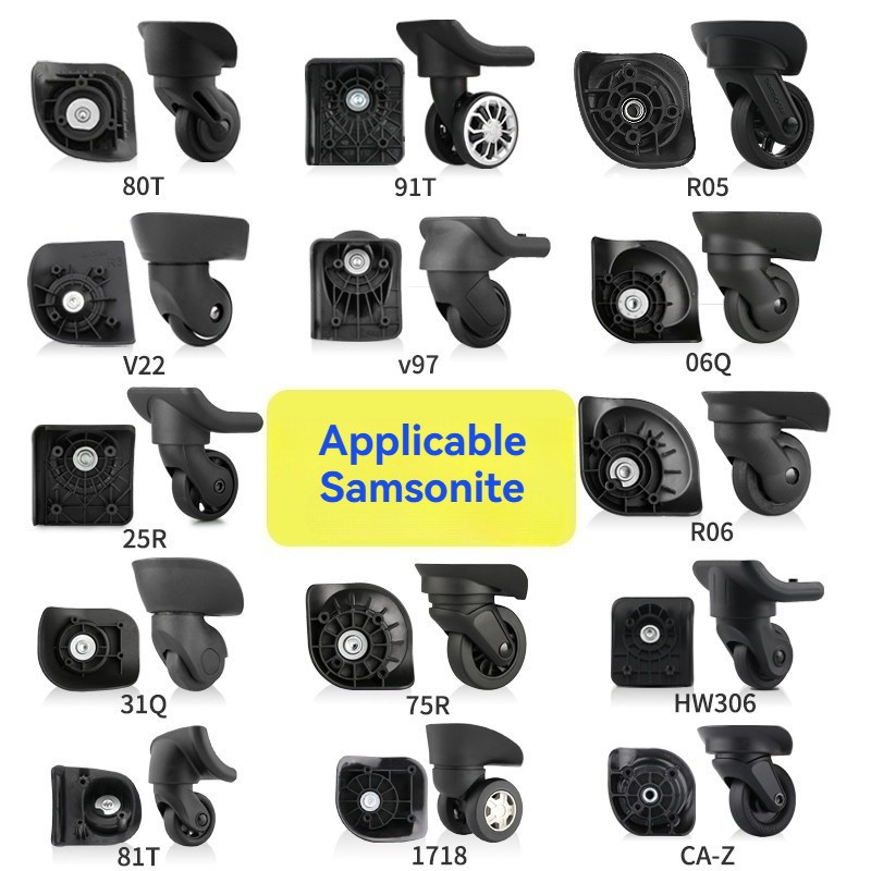 เหมาะสำหรับอุปกรณ์เสริมล้อ Samsonite สำหรับกระเป๋าเดินทางสำหรับรถเข็น American