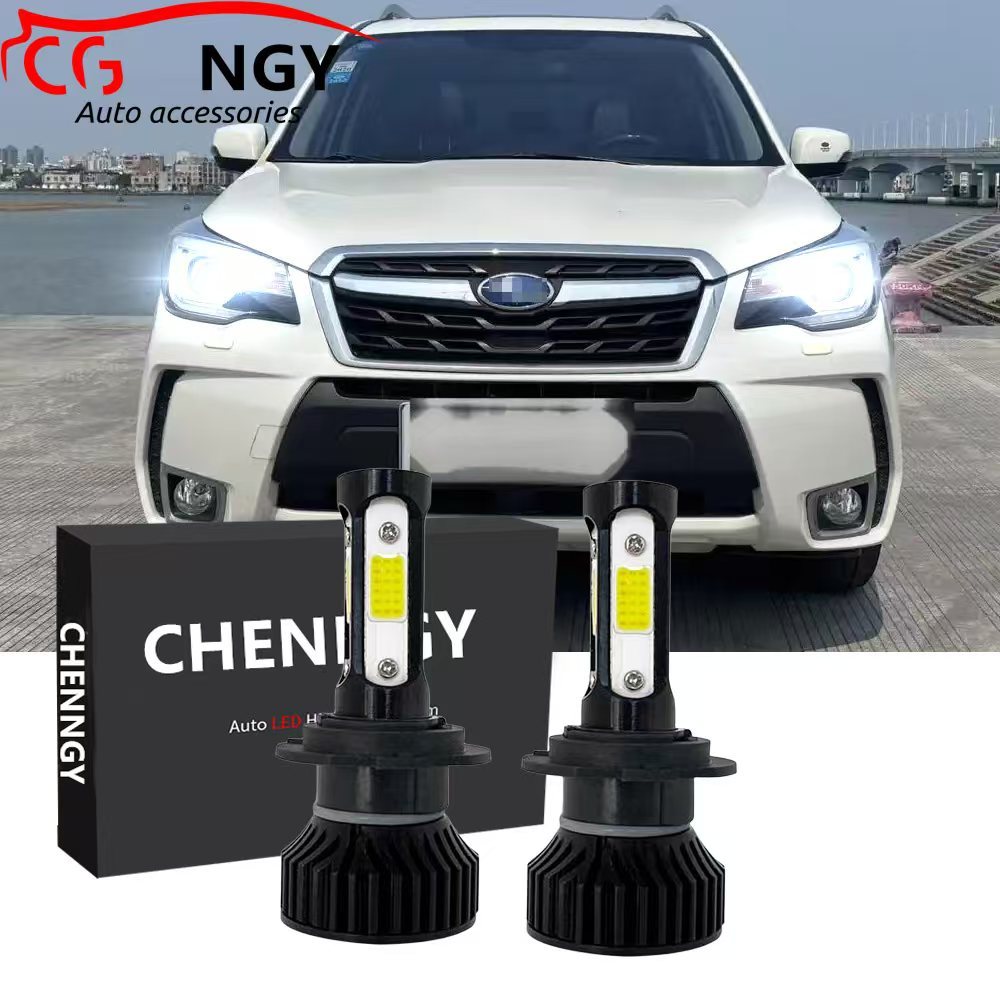 สําหรับ Subaru Forester 2016 2017 2018 (โคมไฟไฟหน้า) - ชุดแปลงหลอดไฟหน้า LED 6000K 12V-32V สีขาว Qty