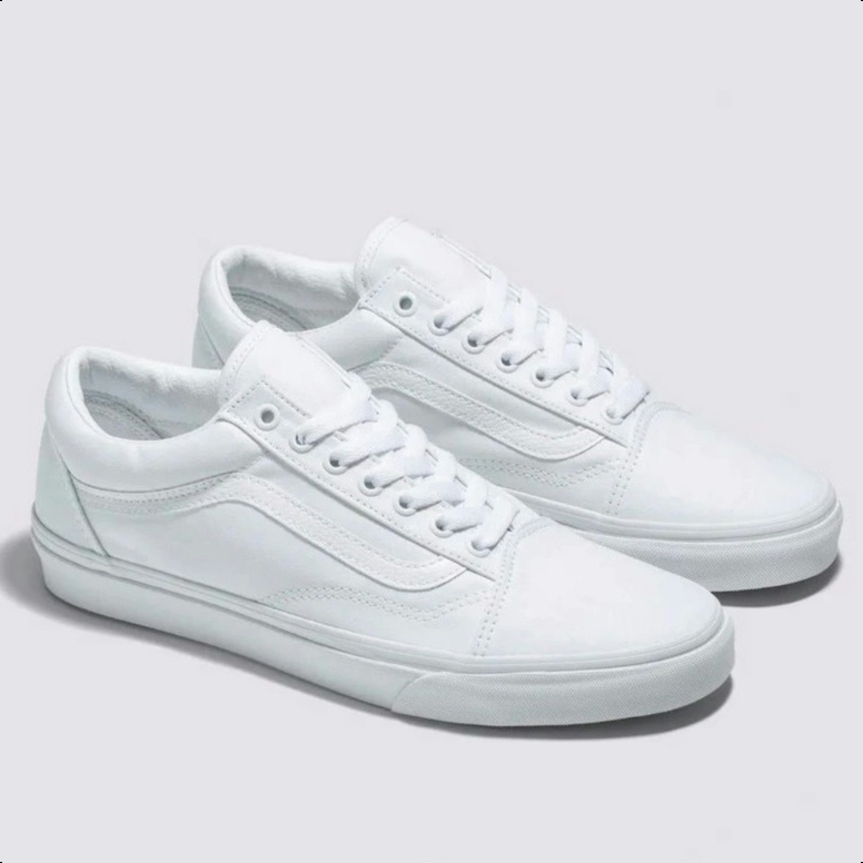 (จัดส่งที่รวดเร็ว) Old Skool รองเท้าผ้าใบ Low-Top สวมใส่สบาย ขนาด[36-45]