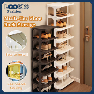 LOOK Fashion Multi-tier Shoe Rack Shoe Rack Organizer Stackable Shoes Space Saving Shoe Storage