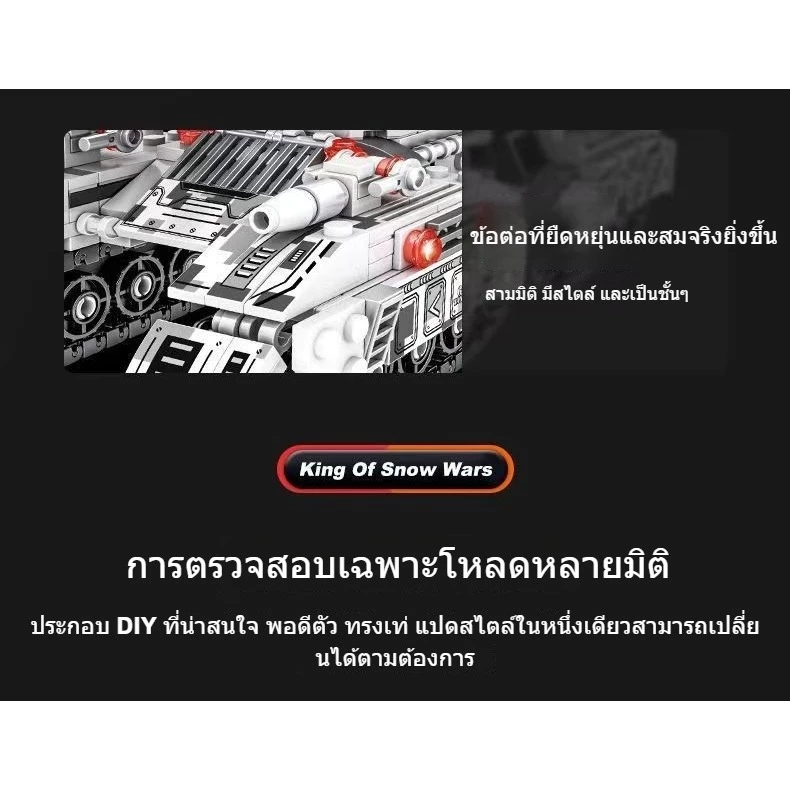 ชุดประกอบรถถัง เรือรบ รถหุ้มเกราะ ของเล่นต่อแบบจำลอง thumbnail 7