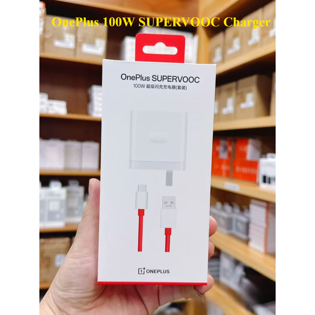 OnePlus SUPERVOOC 100W พอร์ตเดียว Super Flash Charger สําหรับ One Plus 13T 11 12 One Plus Ace 2 Ace 