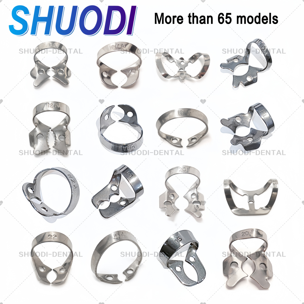 1 ชิ้นทันตกรรม Endodontic Restorative ยาง Dam Clamps
