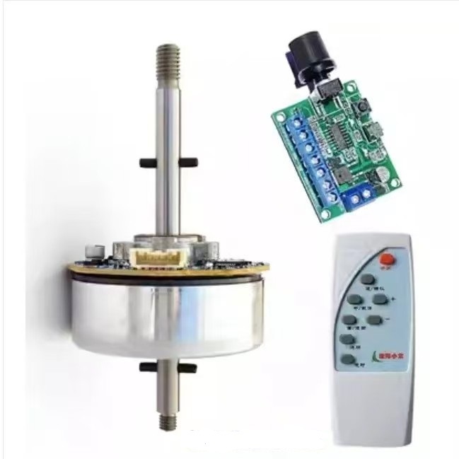 ญี่ปุ่นญี่ปุ่น (Nidec) โรเตอร์ภายนอกมอเตอร์ไร้แปรง DC24V เครื่องฟอกอากาศมอเตอร์พัดลมอินเวอร์เตอร์ไร้