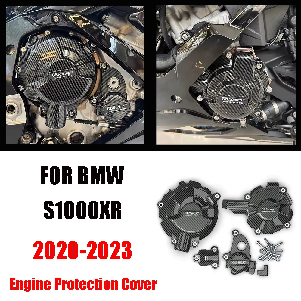 GB Racing เครื่องยนต์ฝาครอบ S1000XR TE 2020-2024 สําหรับ BMW S 1000 XR TE รถจักรยานยนต์เครื่องกําเนิ